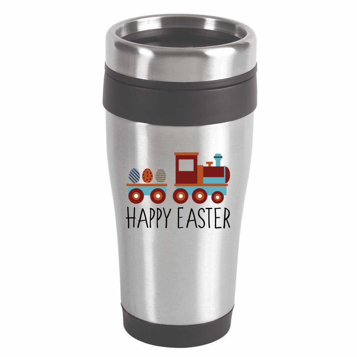 Happy Easter Train 16oz Travel Tumbler