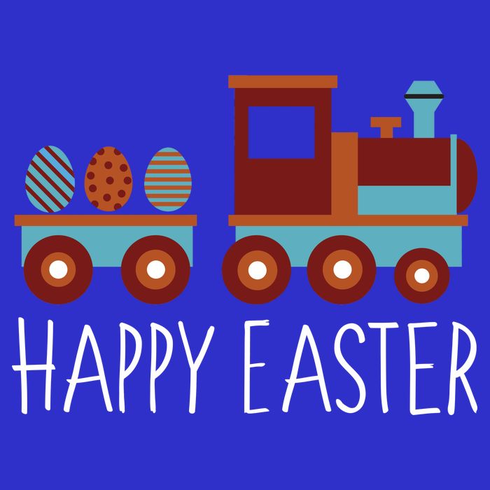 Happy Easter Train T-Shirt