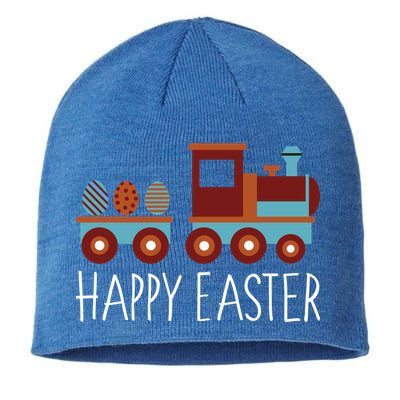 Happy Easter Train Sustainable Beanie