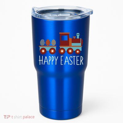 Happy Easter Train Tumbler