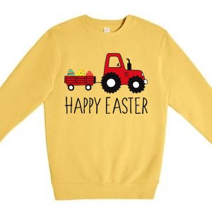 Happy Easter Truck Premium Crewneck Sweatshirt