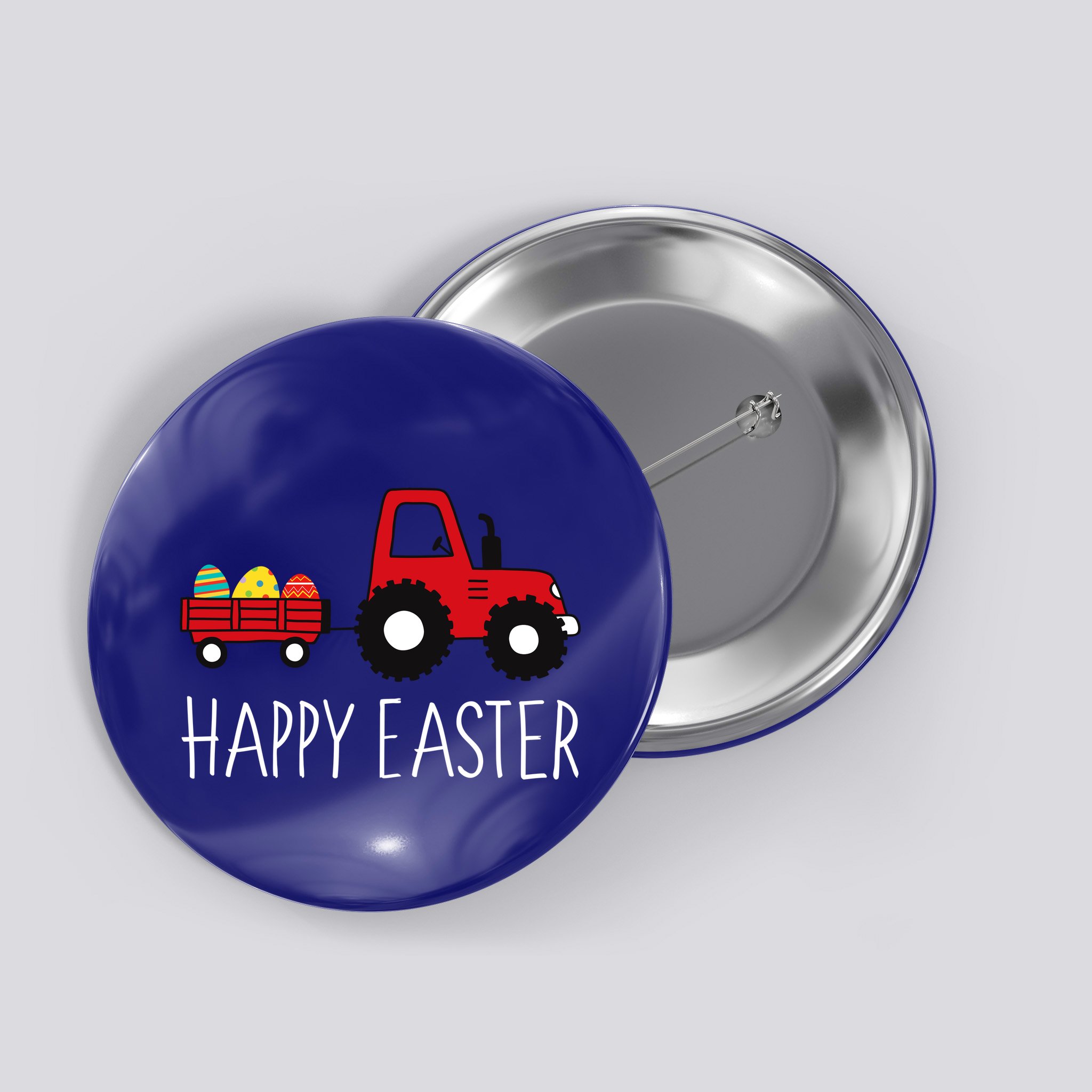 Happy Easter Truck Button