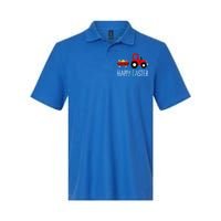 Happy Easter Truck Softstyle Adult Sport Polo