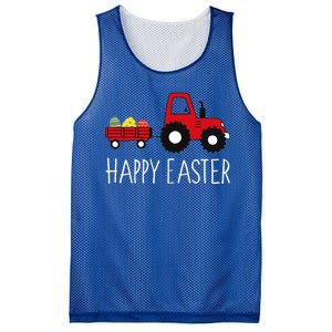 Happy Easter Truck Mesh Reversible Basketball Jersey Tank