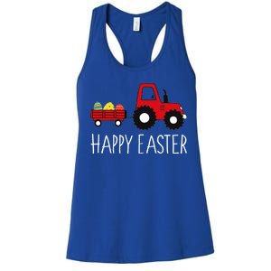 Happy Easter Truck Women's Racerback Tank