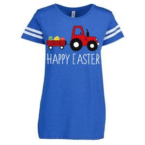 Happy Easter Truck Enza Ladies Jersey Football T-Shirt