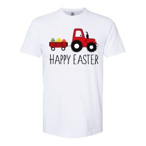 Happy Easter Truck Softstyle CVC T-Shirt