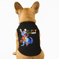 Happy EastRawar T-Rex Dino Easter Eggs Doggie Tank