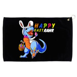 Happy EastRawar T-Rex Dino Easter Eggs Grommeted Golf Towel