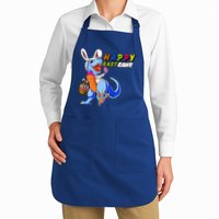 Happy EastRawar T-Rex Dino Easter Eggs Apron