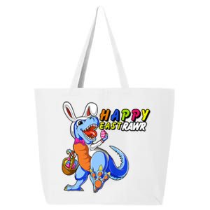 Happy EastRawar T-Rex Dino Easter Eggs 25L Jumbo Tote