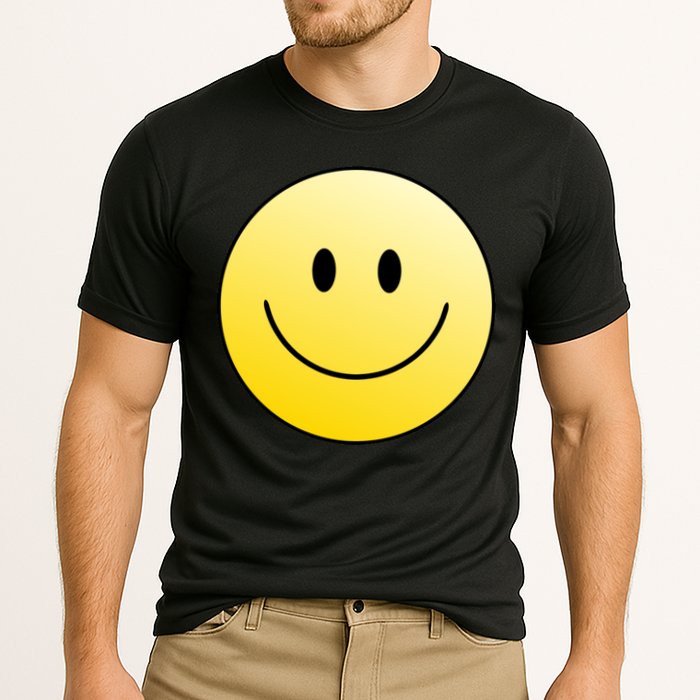 Happy Face Circle Cooling Performance Crew T-Shirt