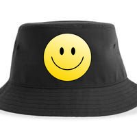 Happy Face Circle Sustainable Bucket Hat