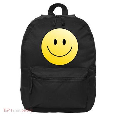 Happy Face Circle 16 in Basic Backpack