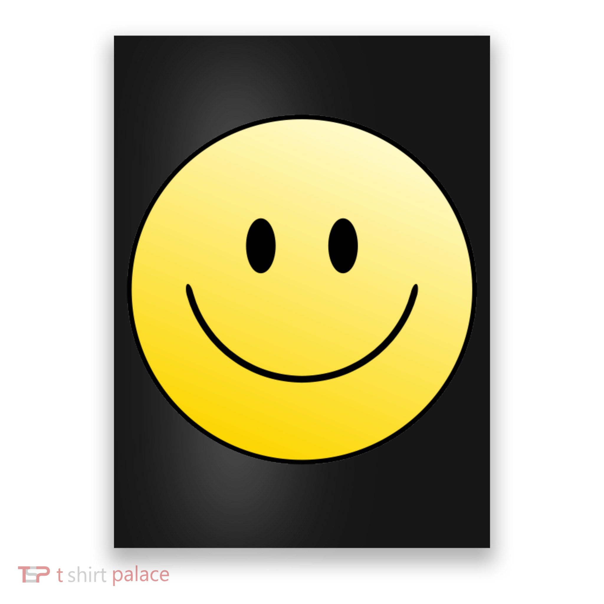 Happy Face Circle Poster