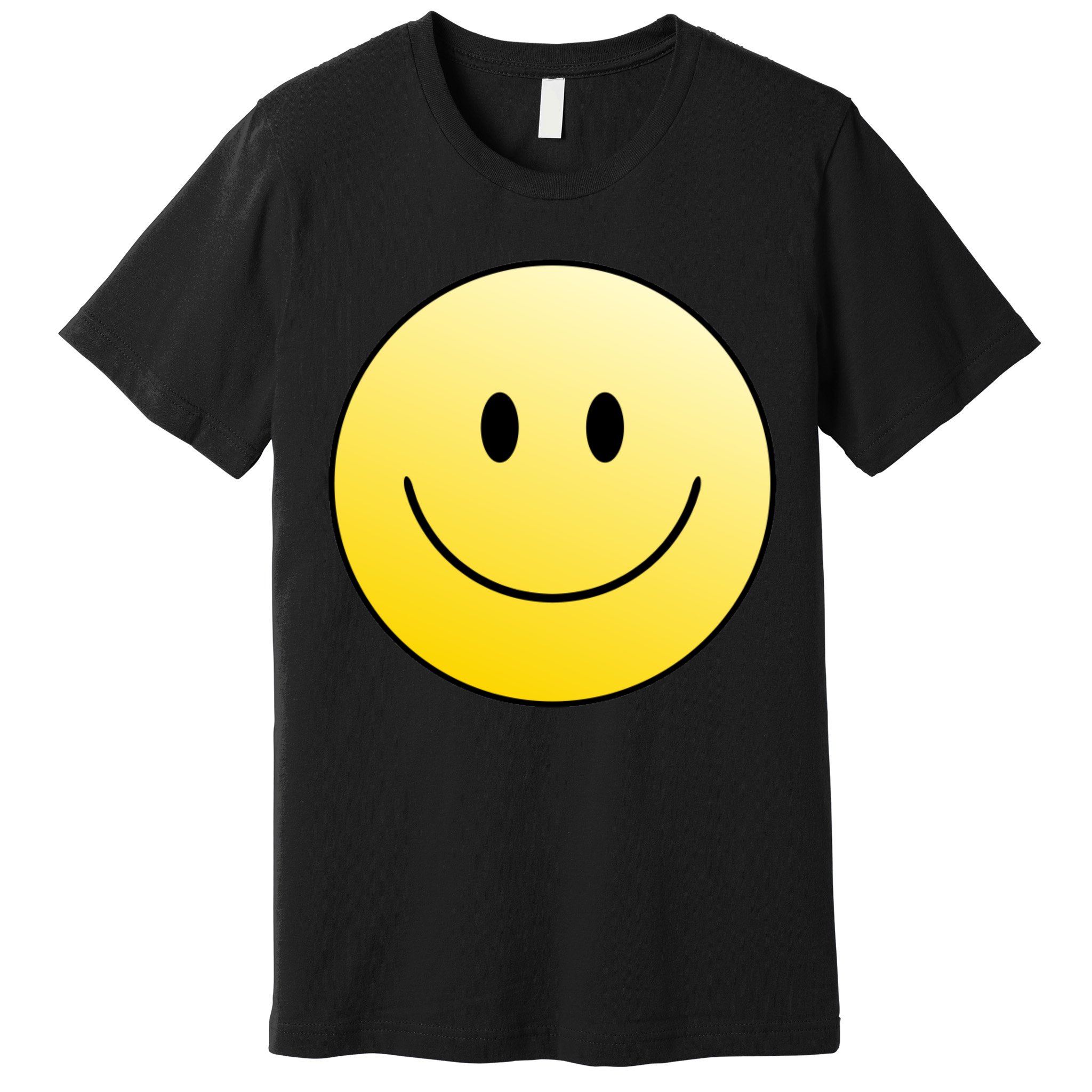 Happy Face Circle Premium T-Shirt