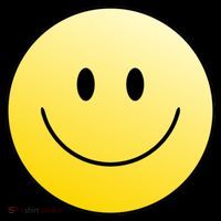 Happy Face Circle Premium T-Shirt
