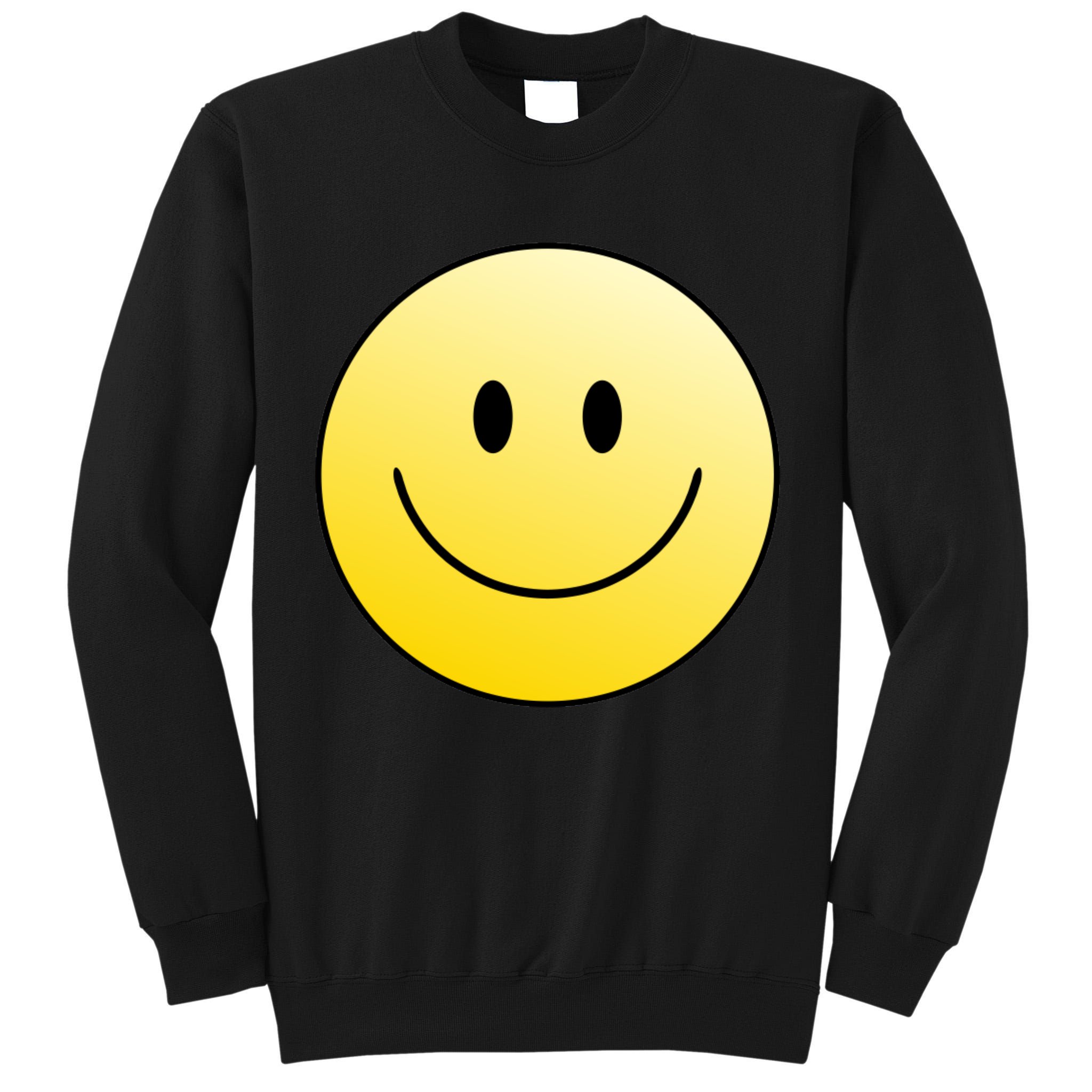 Happy Face Circle Tall Sweatshirt