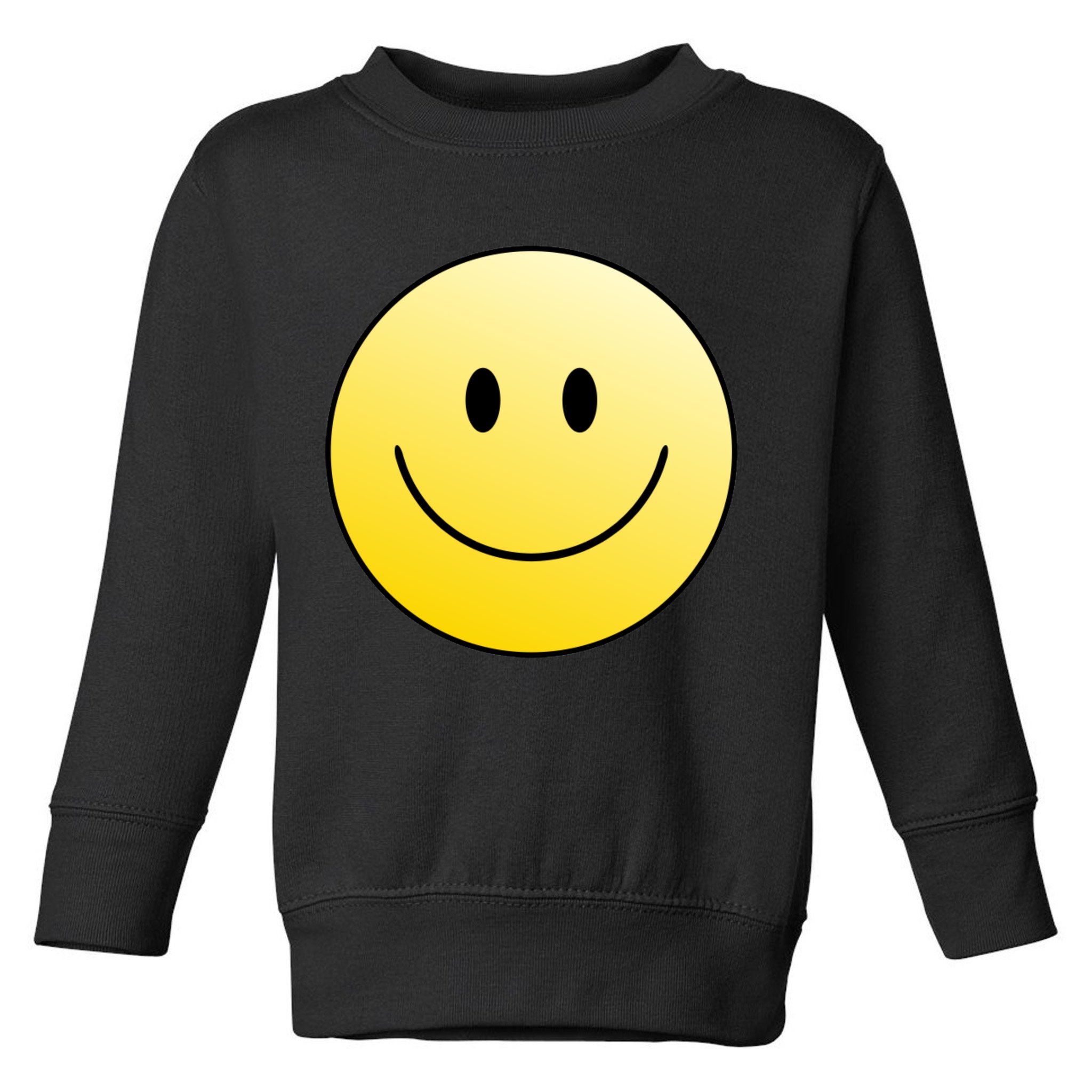 Happy Face Circle Toddler Sweatshirt
