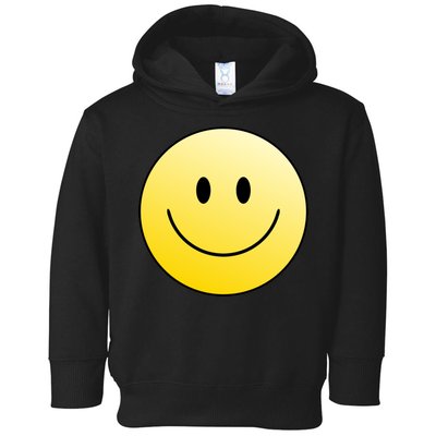 Happy Face Circle Toddler Hoodie