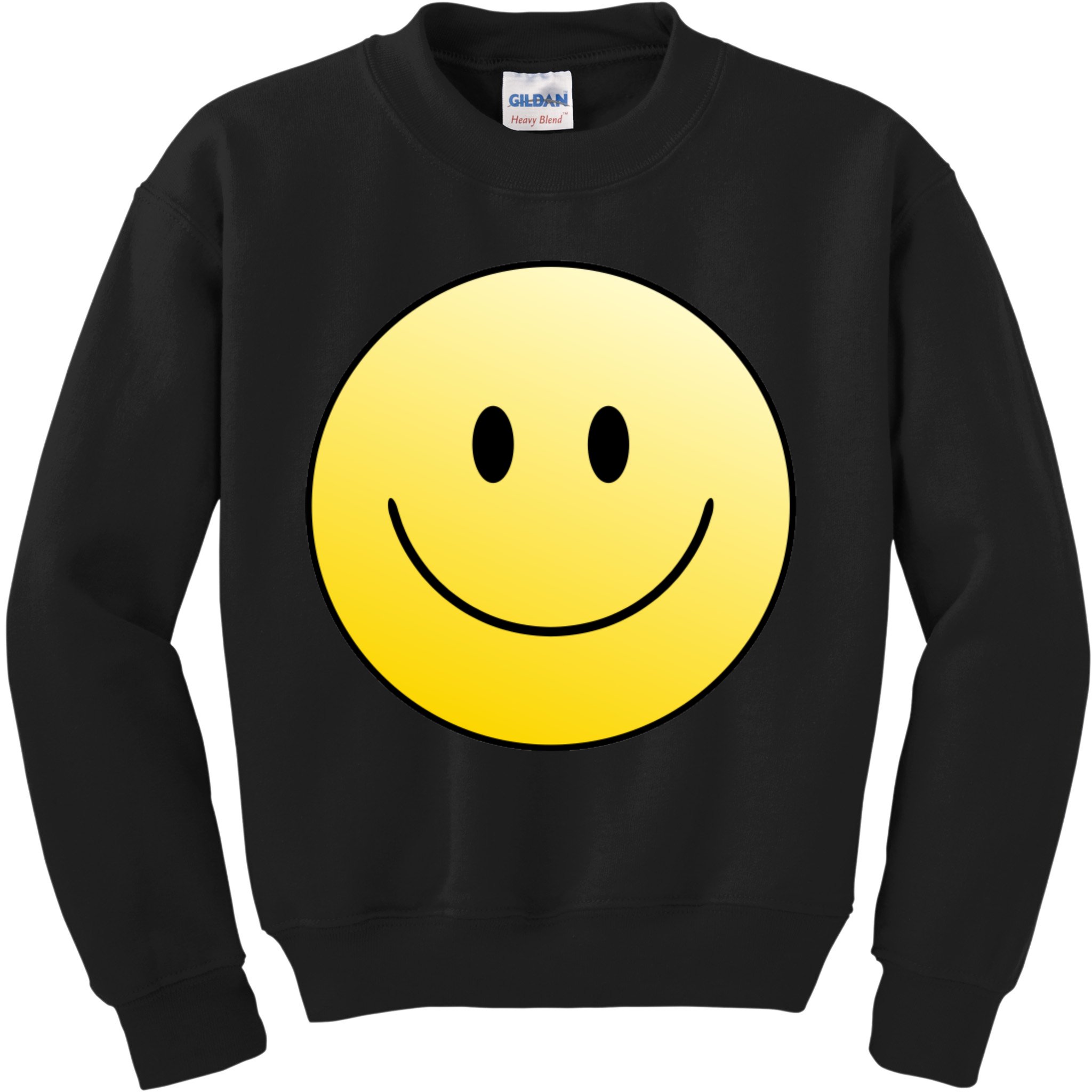 Happy Face Circle Kids Sweatshirt