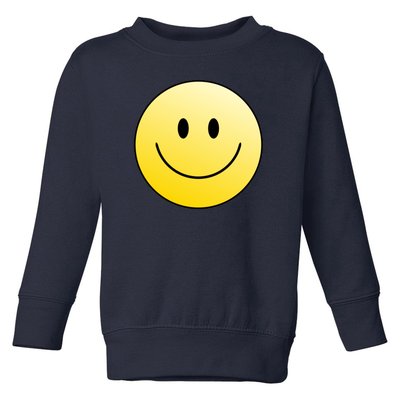 Happy Face Circle Toddler Sweatshirt