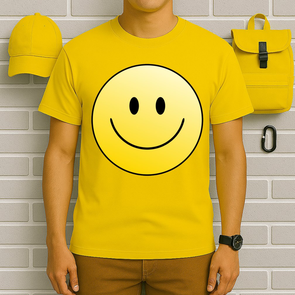 Happy Face Circle T-Shirt