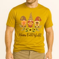 Happy Fall Y'all Cute Autumn Gnomes Cooling Performance Crew T-Shirt