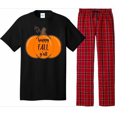 Happy Fall Y'all Pumpkin  Pajama Set