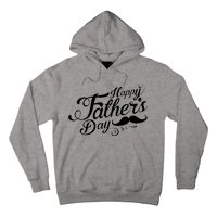 Happy Father's Day Fancy Mustache  Hoodie