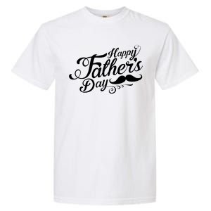 Happy Father's Day Fancy Mustache  Garment-Dyed Heavyweight T-Shirt