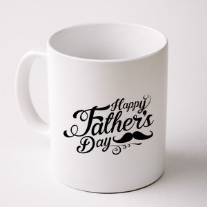 Happy Father's Day Fancy Mustache  Coffee Mug