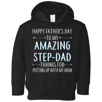 Happy Father's Day To My Amazing Step-Dad Toddler Hoodie