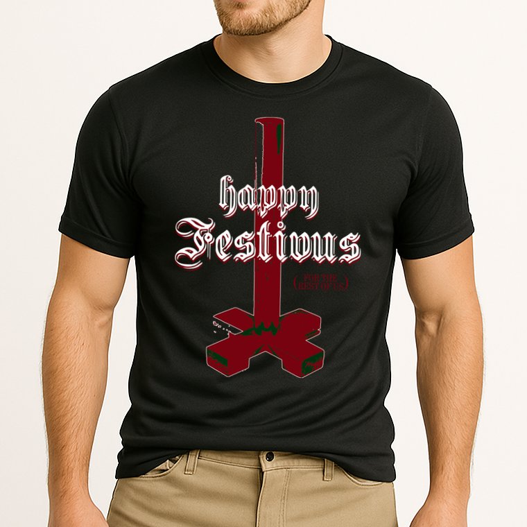 Happy Festivus For The Rest Of Us Christmas Performance Shirt