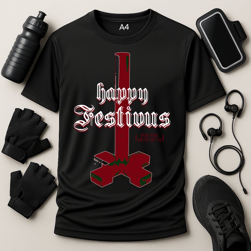 Happy Festivus For The Rest Of Us Christmas Performance Shirt