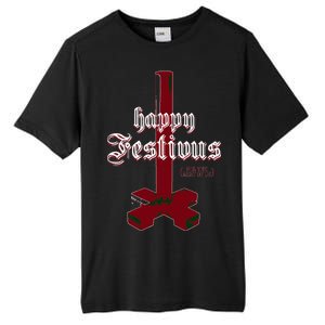 Happy Festivus For The Rest Of Us Christmas Tall Fusion ChromaSoft Performance T-Shirt