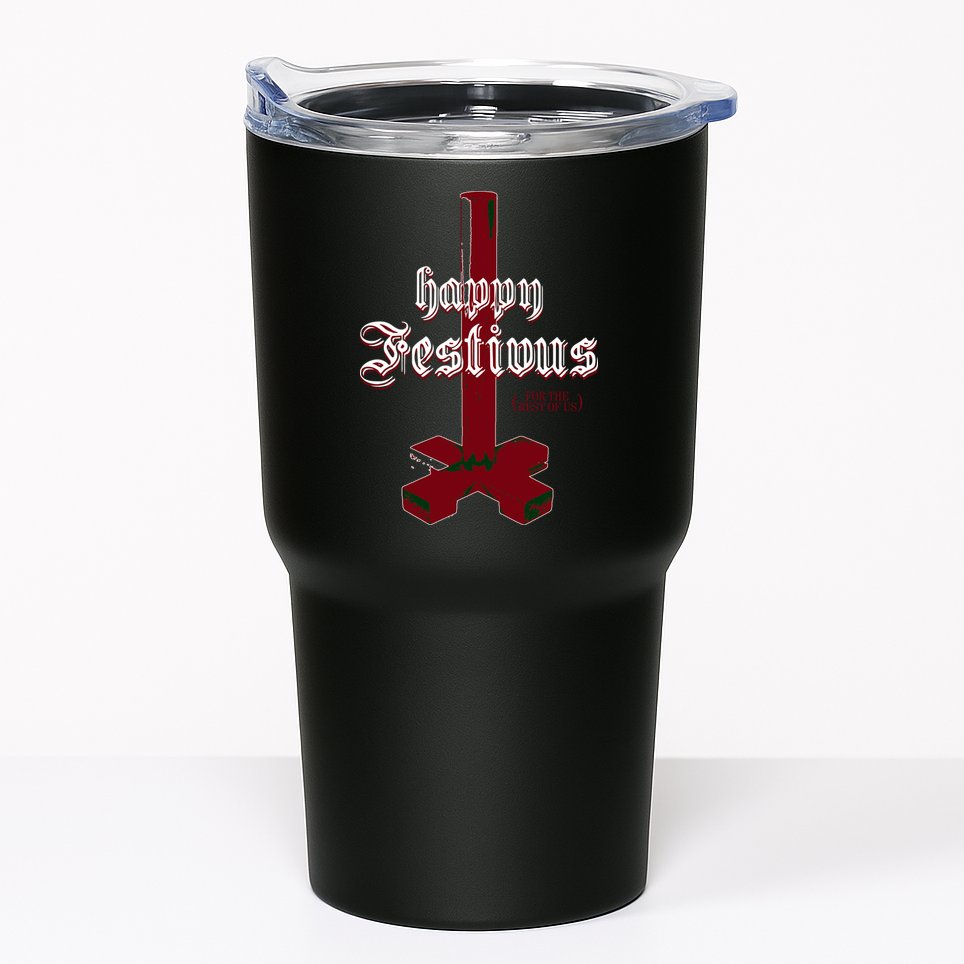 Happy Festivus For The Rest Of Us Christmas Tumbler