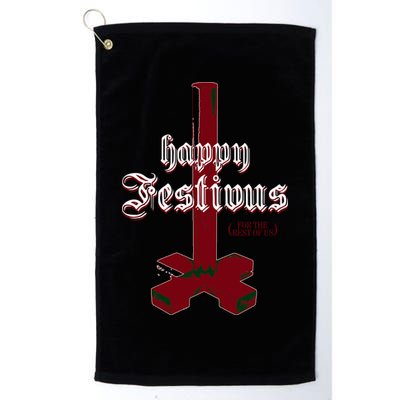Happy Festivus For The Rest Of Us Christmas Golf Towel