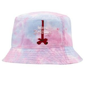 Happy Festivus For The Rest Of Us Christmas Tie-Dyed Bucket Hat