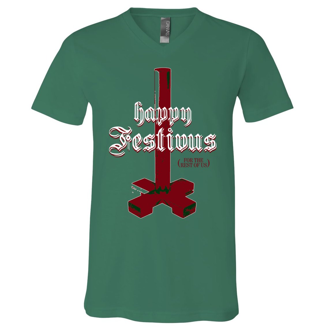 Happy Festivus For The Rest Of Us Christmas V-Neck T-Shirt