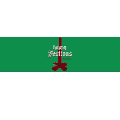 Happy Festivus For The Rest Of Us Christmas Bumper Sticker