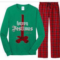 Happy Festivus For The Rest Of Us Christmas Long Sleeve Pajama Set