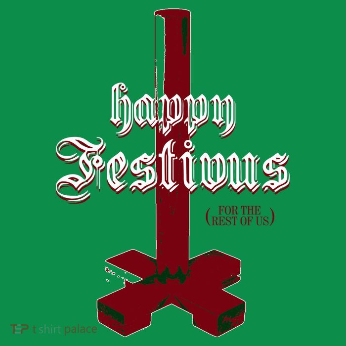 Happy Festivus For The Rest Of Us Christmas Mesh Reversible Basketball Jersey Tank