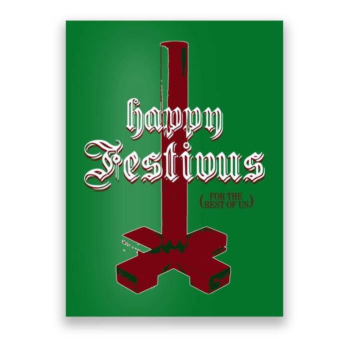 Happy Festivus For The Rest Of Us Christmas Poster