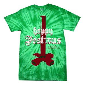 Happy Festivus For The Rest Of Us Christmas Tie-Dye T-Shirt