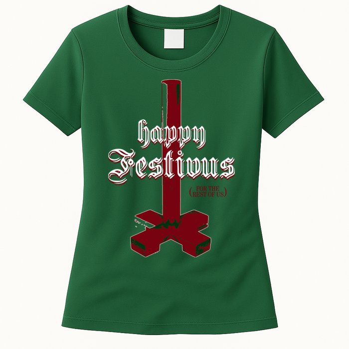 Happy Festivus For The Rest Of Us Christmas Womens T-Shirt