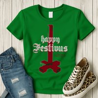 Happy Festivus For The Rest Of Us Christmas Womens T-Shirt
