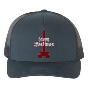 Happy Festivus For The Rest Of Us Christmas Yupoong Adult 5-Panel Trucker Hat