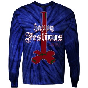 Happy Festivus For The Rest Of Us Christmas Tie-Dye Long Sleeve Shirt