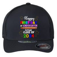 Happy First Day Of Kindergarten Future Class Of 2034 Flexfit Unipanel Trucker Cap